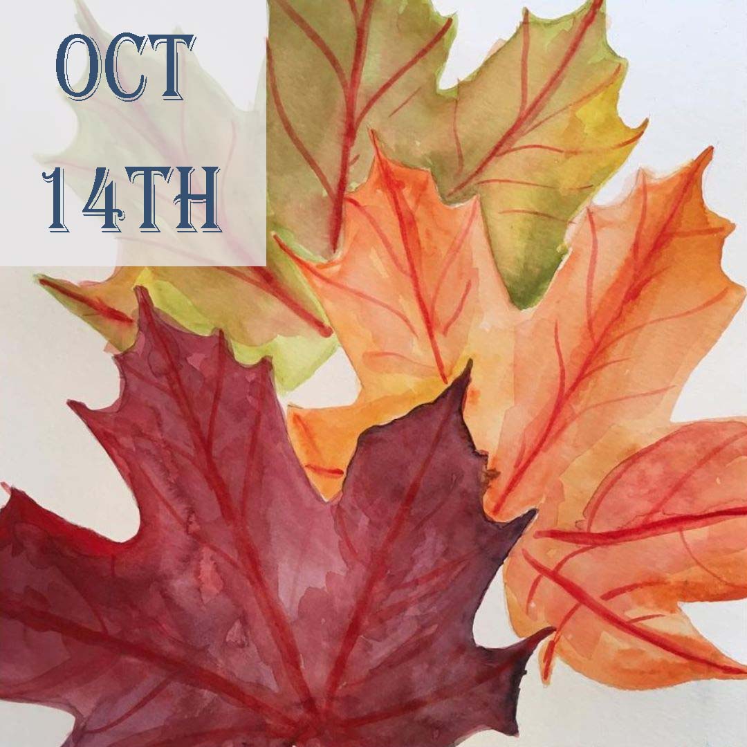 Class Watercolor Painting: Fall Edition at Blooming Junction