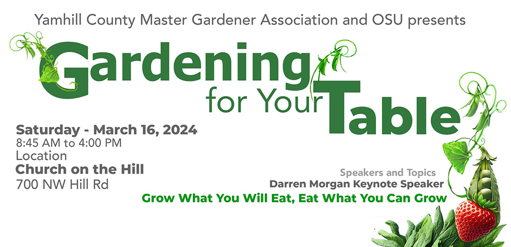 Learn how to garden for your table