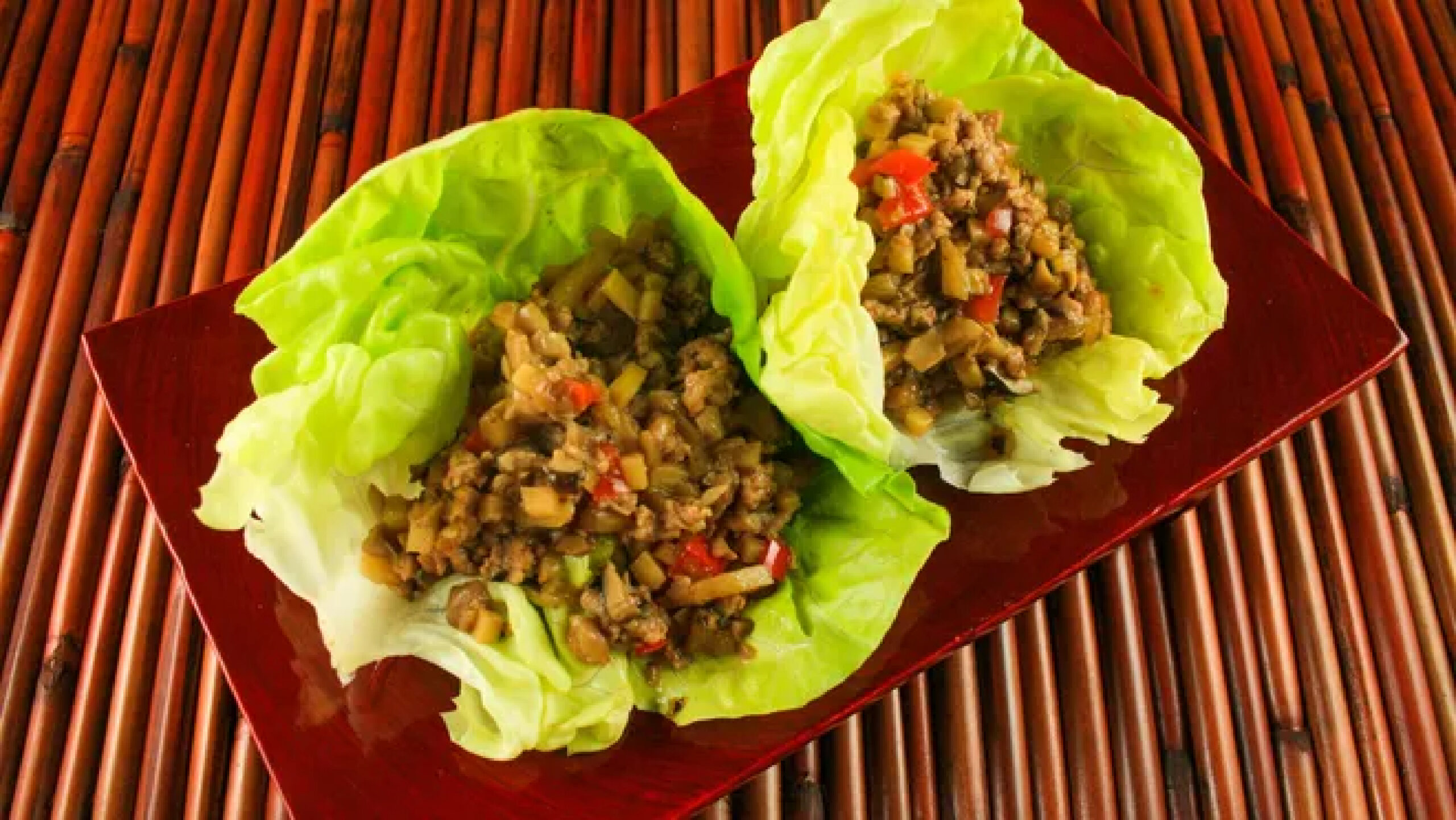 Asian-style Lettuce Cups make tasty finger food